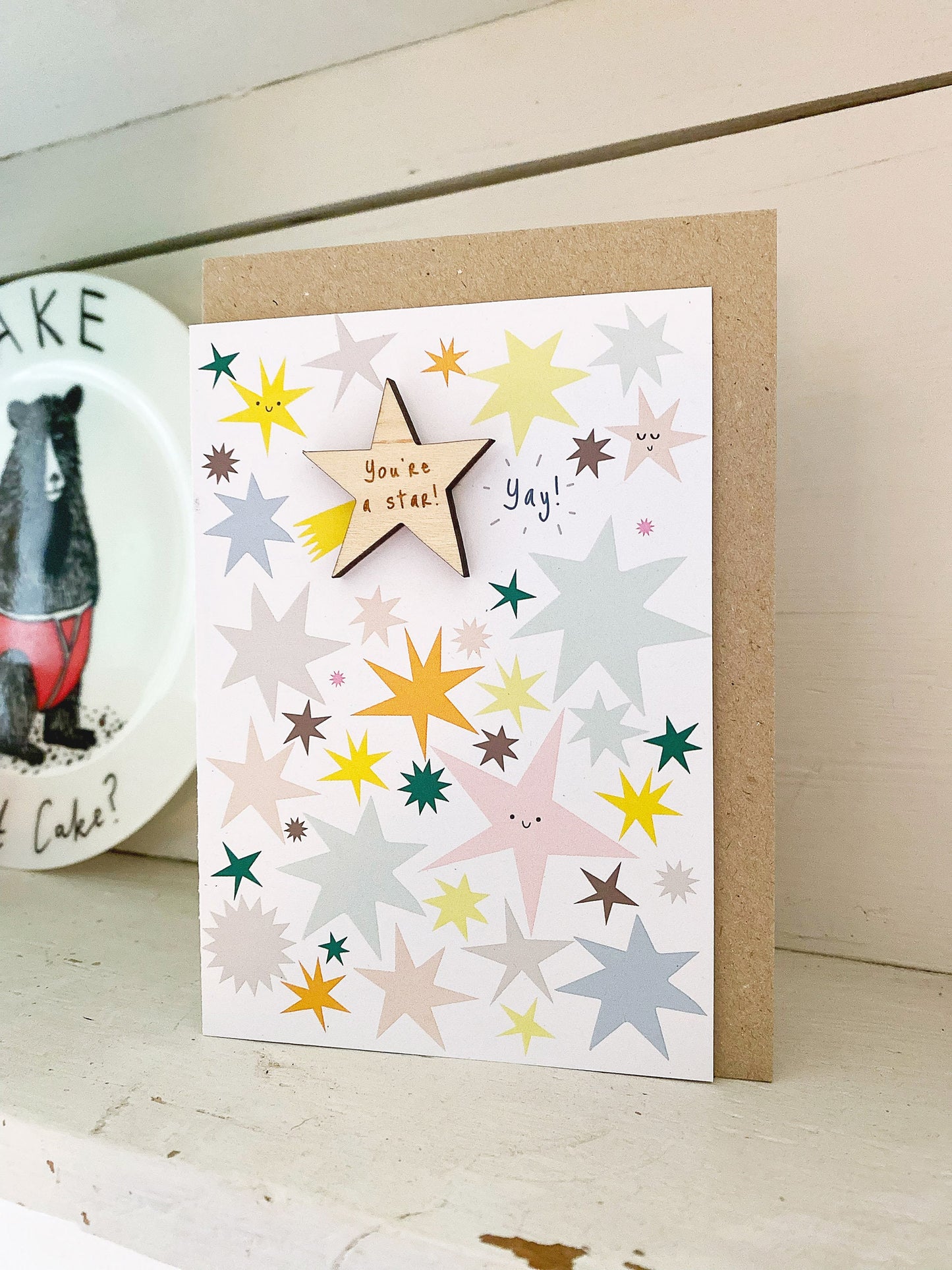 You're a star greeting card