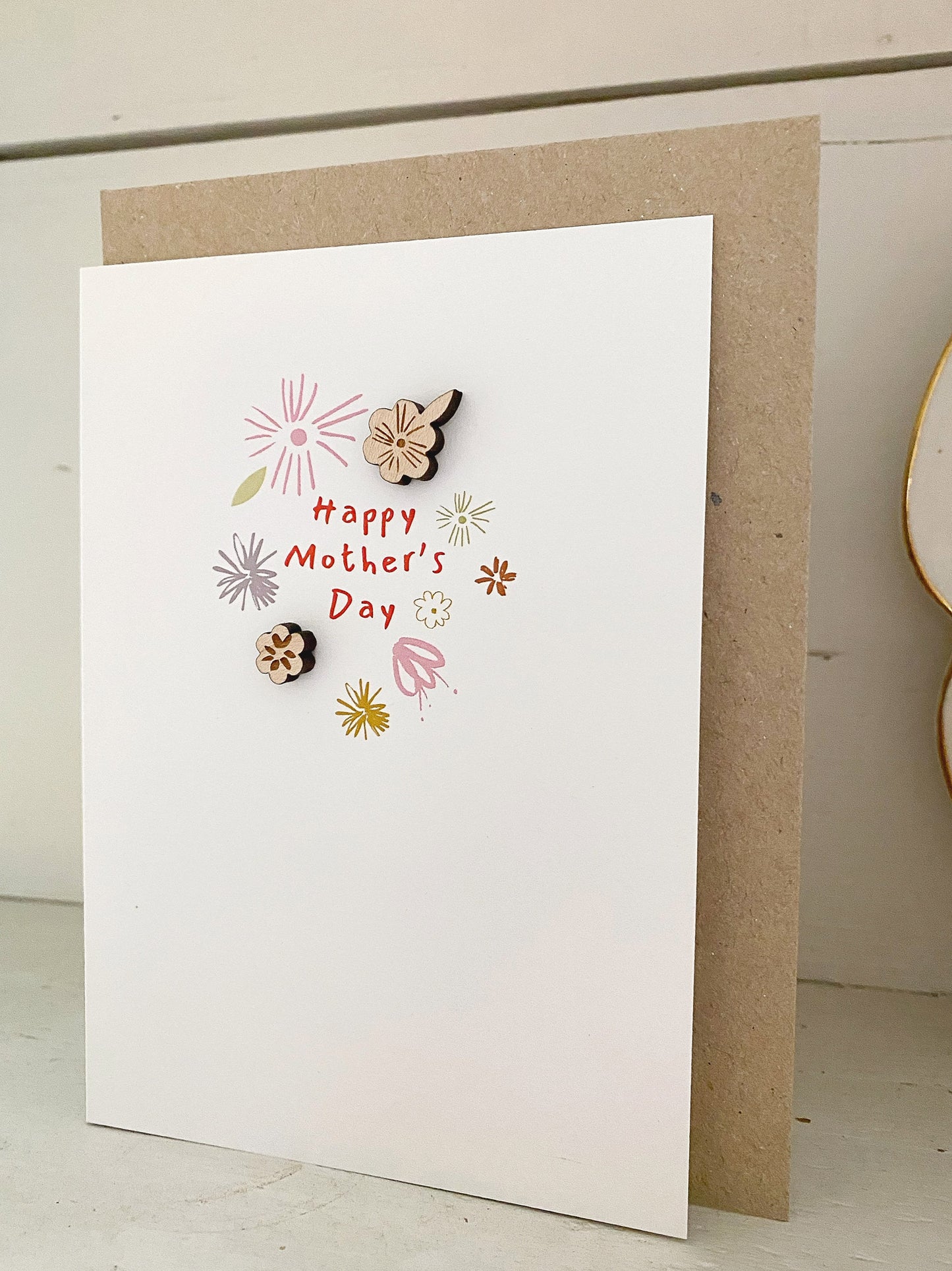 Happy Mother's Day pretty floral greeting card