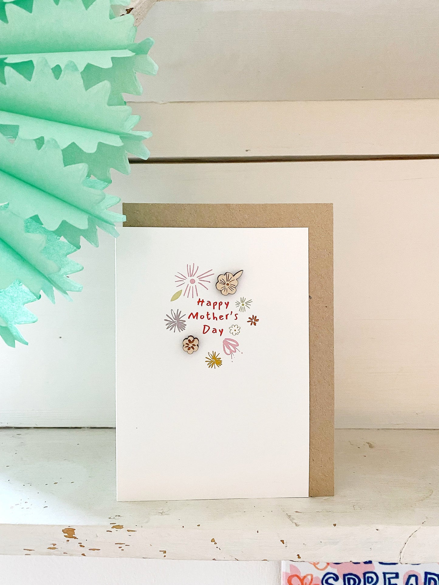 Happy Mother's Day pretty floral greeting card