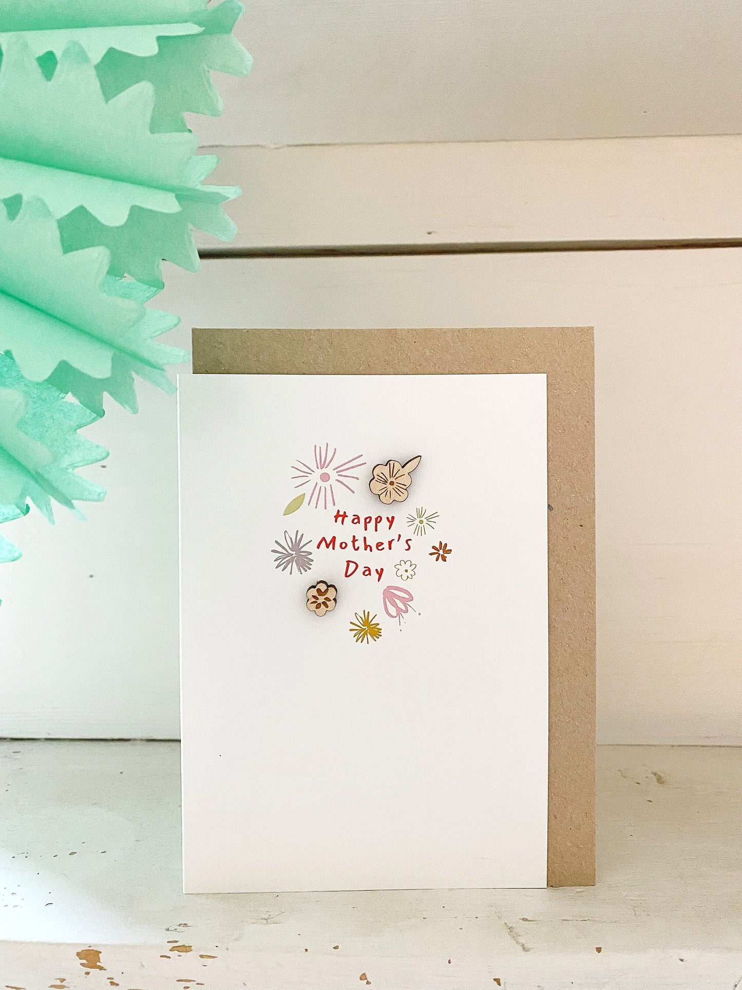 Happy Mother's Day pretty floral greeting card