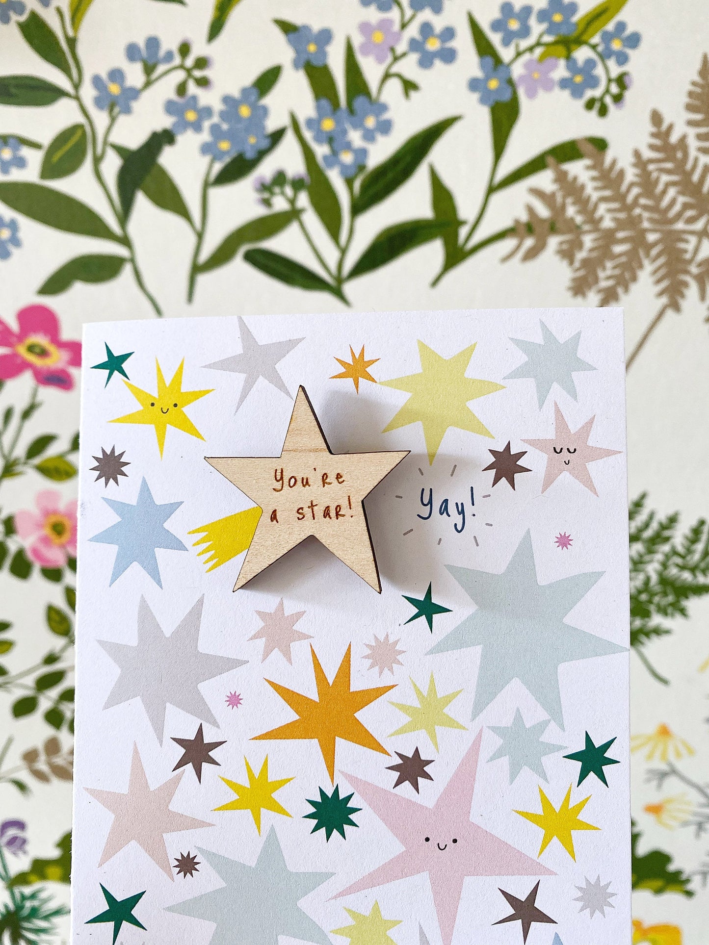 You're a star greeting card