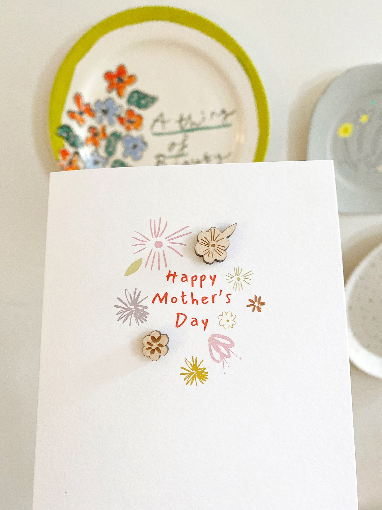 Happy Mother's Day pretty floral greeting card