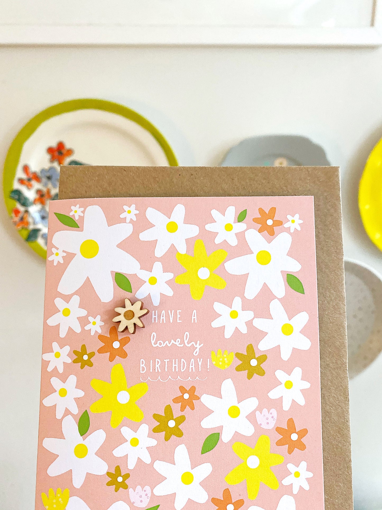 Daisy birthday card