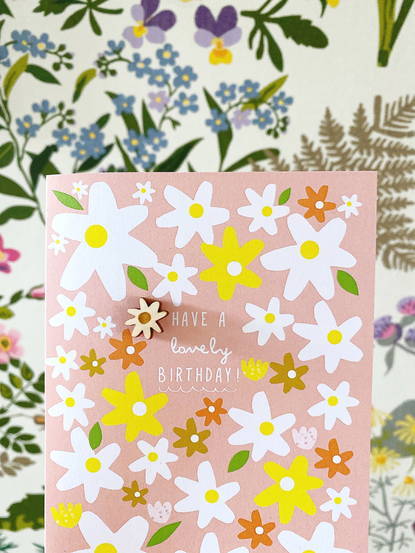 Daisy birthday card