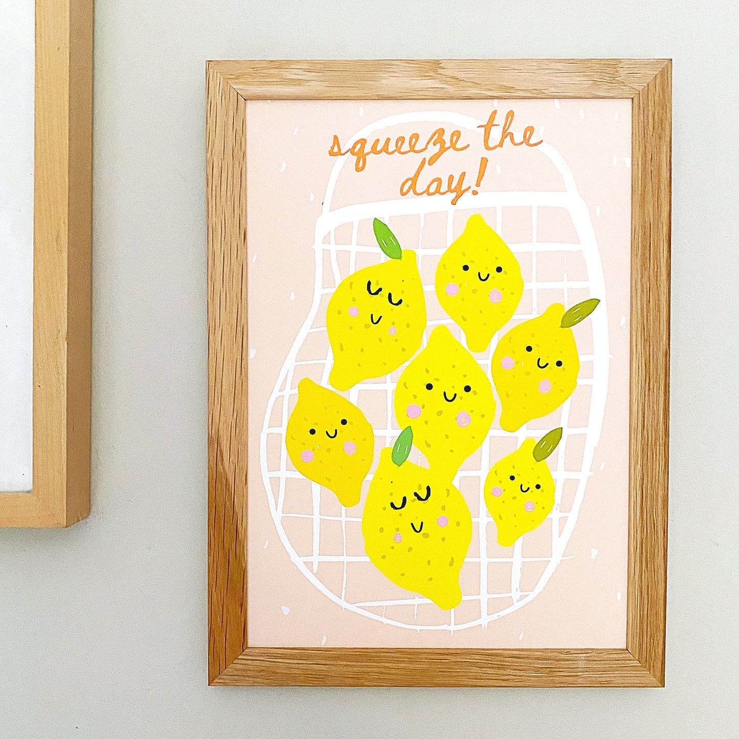 Squeeze the day A4 print