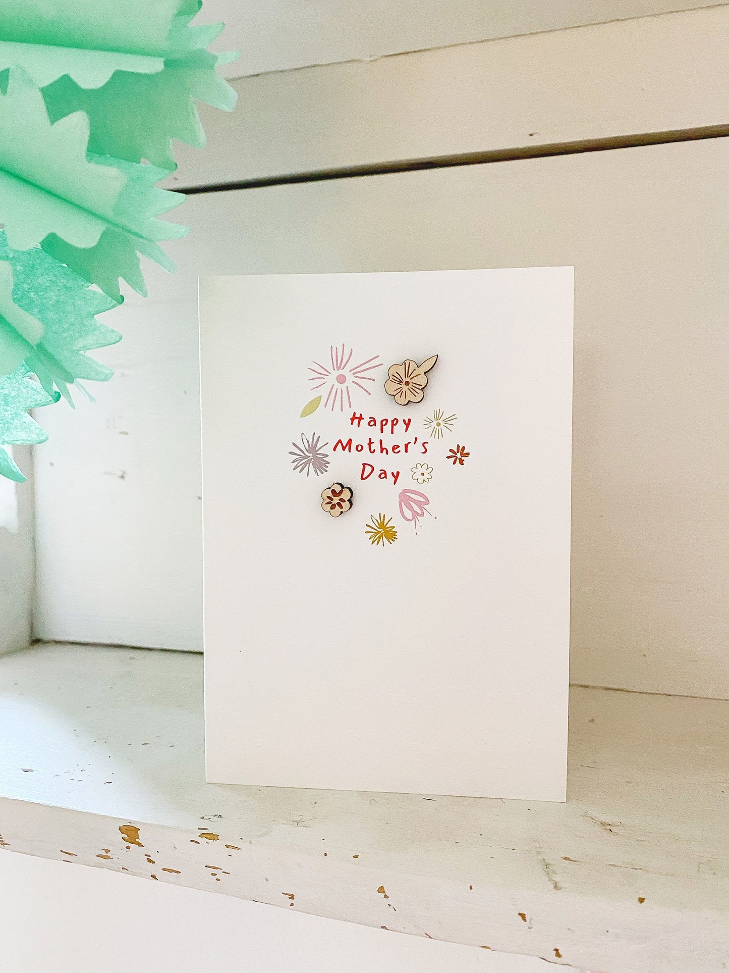 Happy Mother's Day pretty floral greeting card