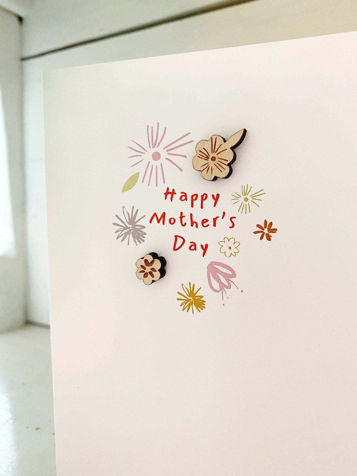 Happy Mother's Day pretty floral greeting card